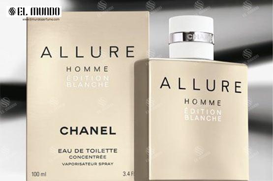Allure Homme Edition Blanche Eau de Parfum Chanel for men 3 - عطر ادکلن مردانه شنل آلور هوم ادیشن بلانش ادوپرفیوم ۱۰۰ میل Allure Homme Edition Blanche