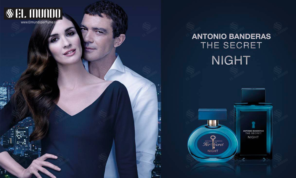 The Secret Night Antonio Banderas for men - عطر ادکلن مردانه انتونیو باندراس د سکریت نایت ادوتویلت ۱۰۰ میل The Secret Night