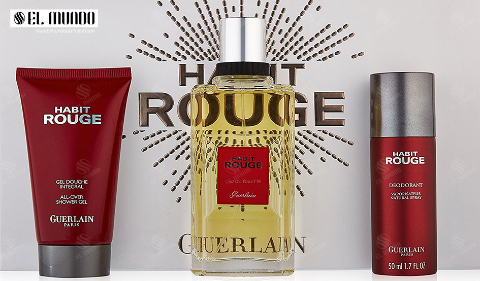 Guerlain Habit Rouge Eau de Parfum for Men - عطر ادکلن مردانه گرلن هبیت رژ ادوتویلت ۱۰۰ میل Habit Rouge Guerlain