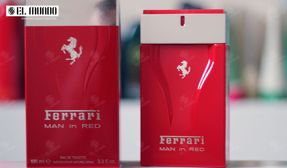 Man in Red Ferrari for men 100ml - عطر ادکلن مردانه فراری من این رد فراری قرمز ادو تویلت ۱۰۰ میل Man in Red Ferrari