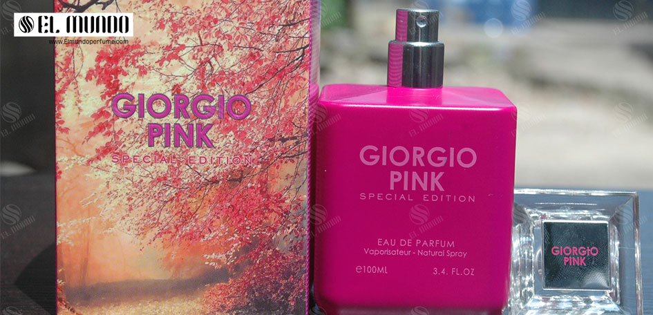 giorgio pink special edition 100ml 1 - عطر ادکلن زنانه جورجیو ارمانی پینک اسپیشال لیمیتد ادوپرفیوم ۱۰۰ میل Giorgio Pink