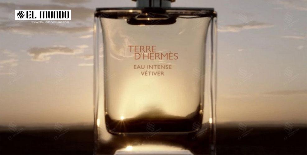 Terre DHermes Eau Intense Vetiver Hermès for men100ml 1 - عطر ادکلن مردانه هرمس آمبر مرولیس ادوپرفیوم ۱۰۰ میل Terre D’Hermes Eau Intense Vetiver