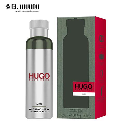 عطر ادکلن مردانه هوگو باس گریین-سبز اون د گو ادوتویلت ۱۰۰ میلHugo Man On The Go Spray Hugo Boss