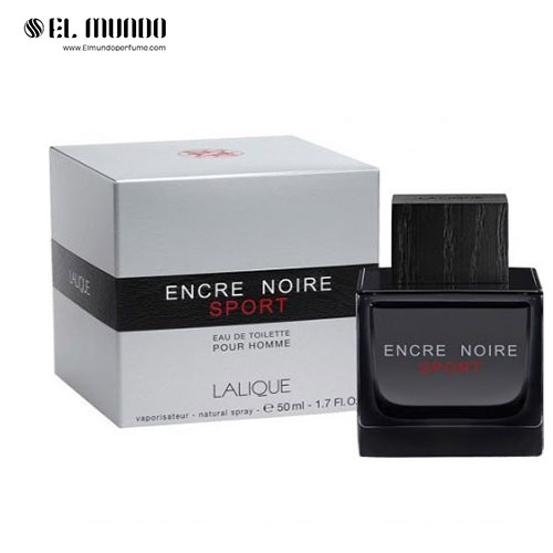 عطر ادکلن مردانه لالیک انکر نویر اسپرت ادوتویلت ۵۰ میل Encre Noire Sport Lalique for men