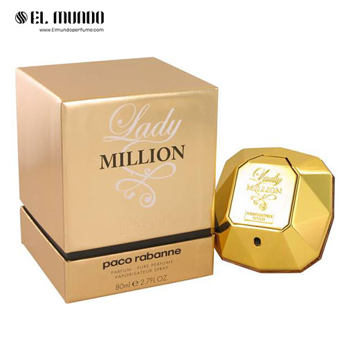 عطر ادکلن زنانه پاکو رابان لیدی میلیون ابسولوتلی گلد ادوپرفیوم ۸۰ میل Lady Million Absolutely Gold