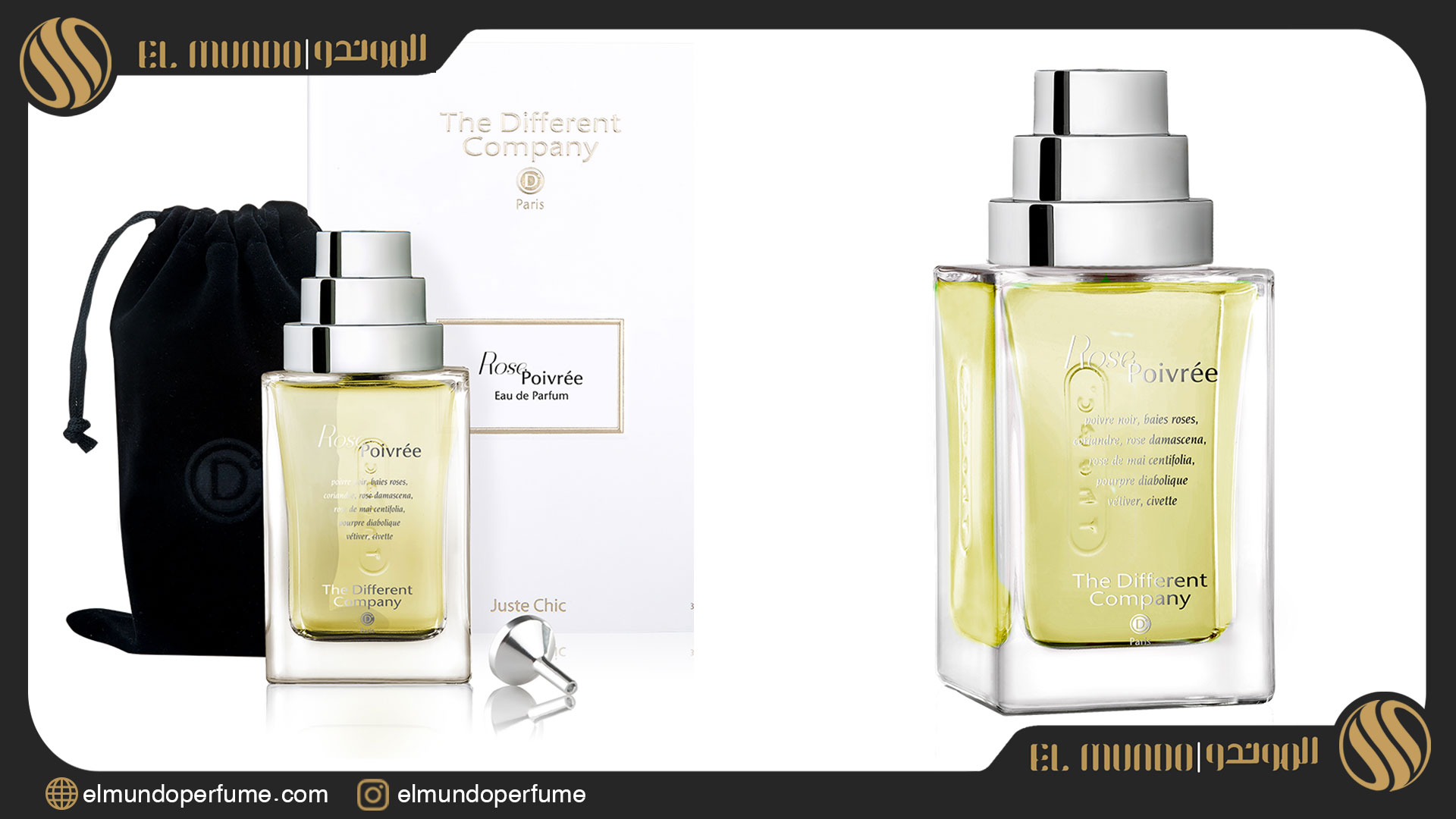 Rose Poivrée 2020 The Different Company for women and men - معرفی عطر دیفرنت کمپانی رز پویوری 2020