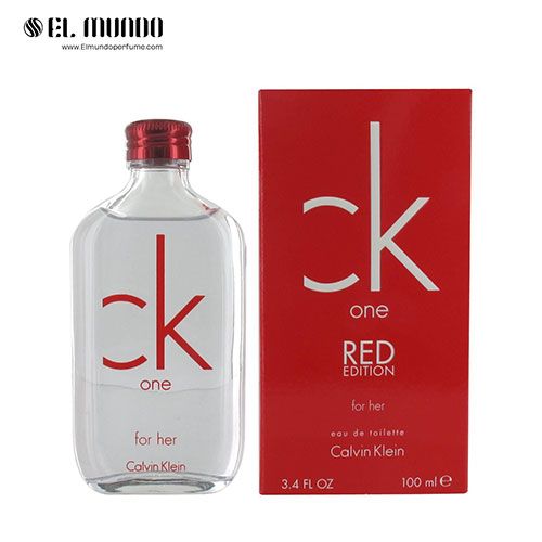 عطر ادکلن زنانه سی کی وان رد ادیشن ادوتویلت ۱۰۰ میل Calvin Klein CK One Red Edition for Her