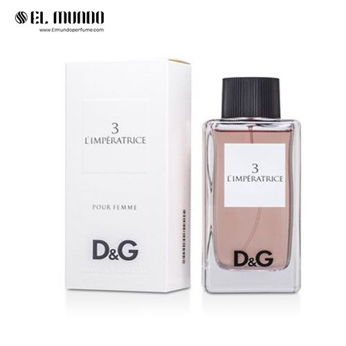 عطر ادکلن زنانه دلچه گابانا آنتولوژی ال ایمپرتریس ۳ ادوتویلت ۱۰۰ میل Dolce Gabbana D&G Anthology L`Imperatrice 3