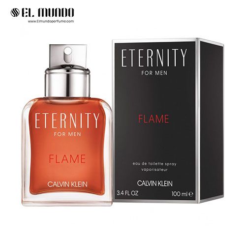 عطر ادکلن مردانه سی کی اترنیتی فلیم ادوتویلت ۱۰۰ میل Eternity Flame For Men Calvin Klein