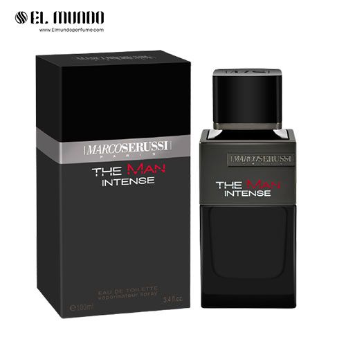 عطر ادکلن مردانه پارفومز مارکو سروسی د من اینتنس  ادوتویلت ۱۰۰ میل Parfums marco serussi The Man Intense
