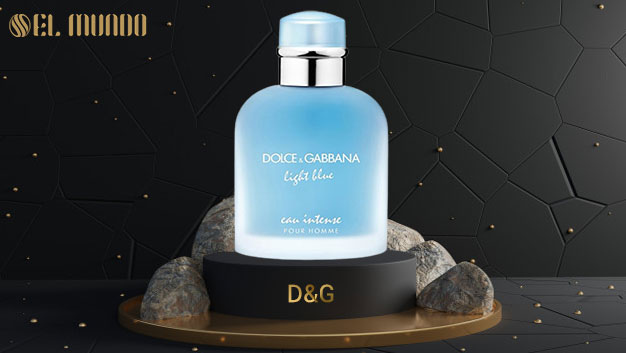 Dolce And Gabbana Light Blue Eau Intense Pour Homme Eau De Parfum For Men 100ml 4 - عطر ادکلن مردانه دولچه گابانا لایت بلو او اینتنس ادوپرفیوم 100 میل Light Blue Eau Intense Pour Homme Dolce&amp;Gabbana