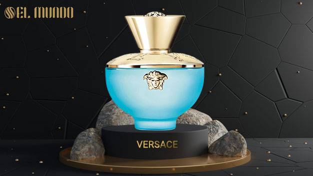 Versace Pour Femme Dylan Turquoise Versace for women 100m 4 - عطر ادکلن زنانه ورساچه پور فم دیلن تورکویز ادوتویلت 100 میل Versace Pour Femme Dylan Turquoise