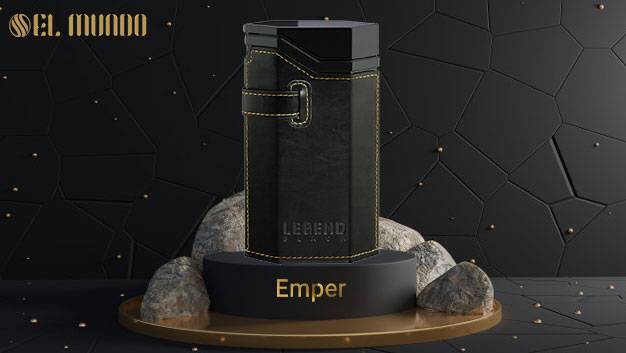 Emper Legend Black Eau De Toilette For Men 100ml 4 - عطر و ادکلن مردانه امپر لجند مشکی ادوتویلت 100 میل Legend Black Emper