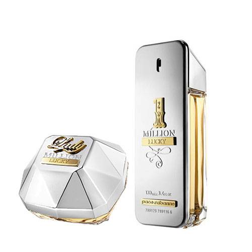 Set Paco Rabanne 1Million Lucky And Lady Million Lucky For Men And Women - محصولات حراجی