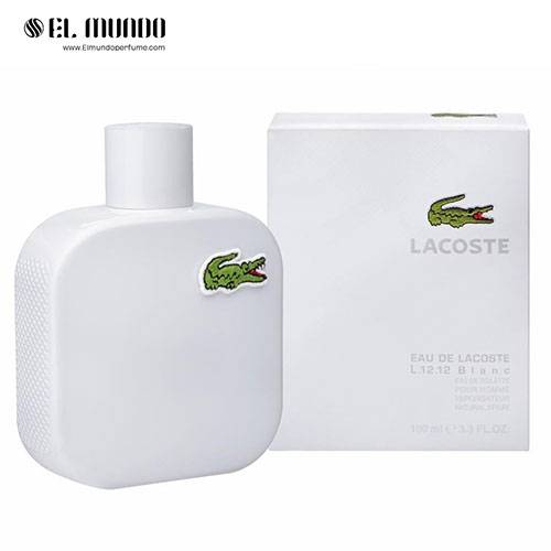 عطر ادکلن مردانه لاگوست سفید ادوتویلت ۱۰۰ میل Eau de Lacoste L.12.12. White Lacoste Fragrances