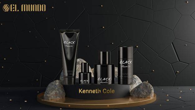 Kenneth Cole Black Gift Set of 3 Pieces for Men 2 1 - ست عطر ادکلن مردانه کنت کول بلک ادوتویلت 10۰ و 15 میل kenneth Cole Black