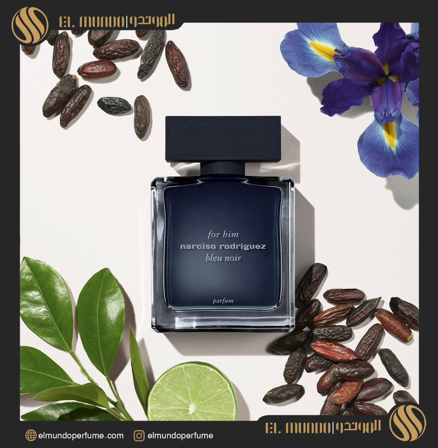 Narciso Rodriguez For Him Bleu Noir Parfum 1 - عطر مردانه نارسيسو رودريگز فور هيم بلو نوير پرفيوم